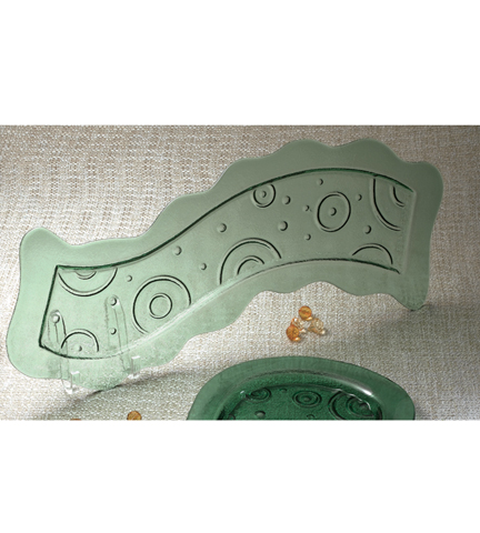 Country Collection Wave Tray 24"L x 7"W